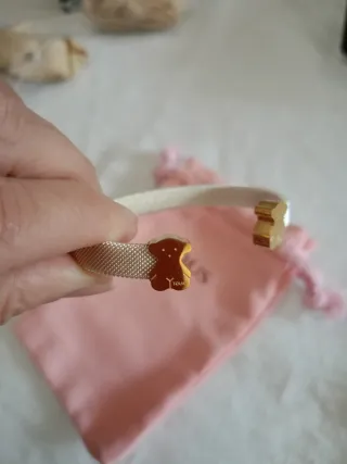 Pulsera Ositos Dorados