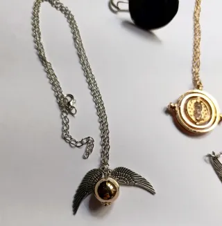 Harry Potter lotto collane, bracciale e portachiav