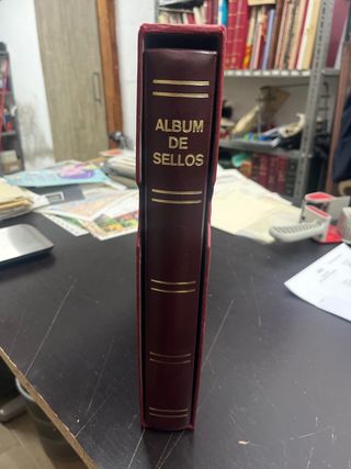 Álbum de Sellos Granate Filabo 15 Anillas