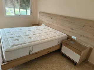 Dormitorio completo madera