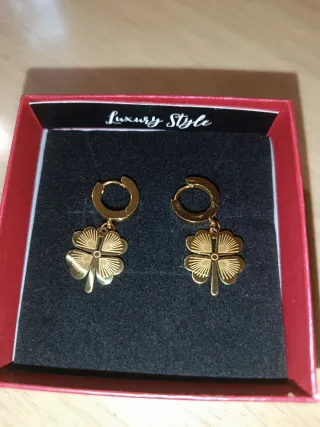 Orecchini placcati oro 18K anallergici waterproof