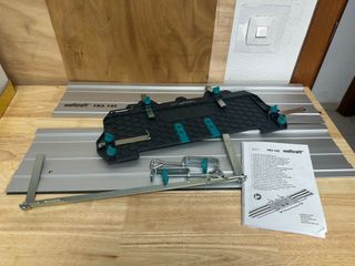 Guía de corte Wolfcraft FKS 145 + extensión 110 cm