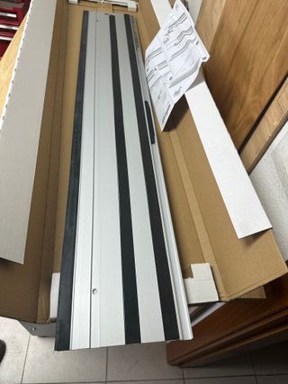 Guía de corte Wolfcraft FKS 145 + extensión 110 cm