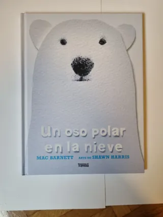 Libro infantil "Un oso polar en la nieve"
