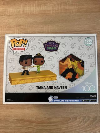 Funko Pop Tiana y Naveen 100 Años Disney