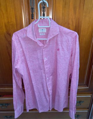 Camisa Álvaro Moreno Rosa Talla 40