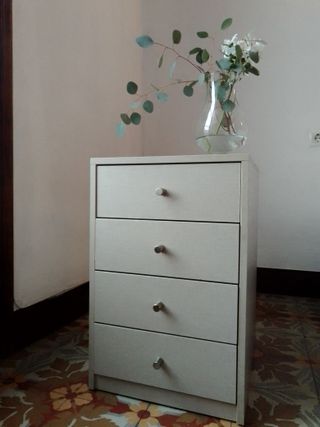 Cajonera gris 4 cajones