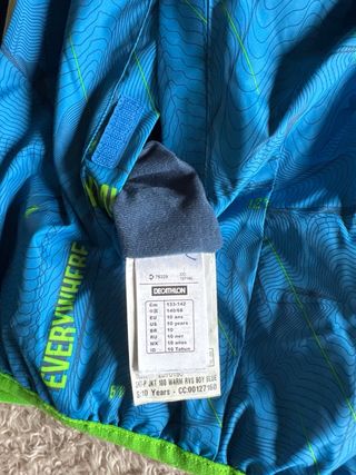 Giubbotto impermeabile reversibile per bambini