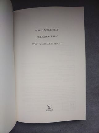 Liderazgo ético: Cómo influir con el ejemplo
