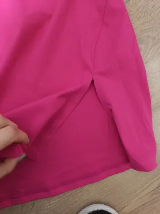 Vestido deportivo rosa talla S