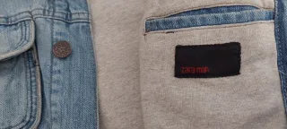 Chaqueta Vaquera Zara Azul