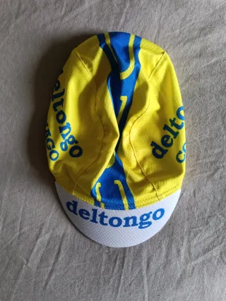 Lote 5 Gorras Ciclismo Años 80