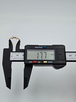 Anillo de Oro 18K, Diseño Lazo, 0,7gr, T-16