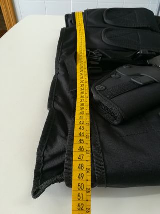 Chaleco táctico negro – Perfecto