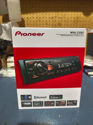 Radio Coche Pioneer MVH-230BT Bluetooth
