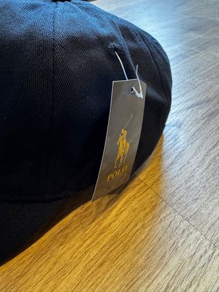Gorra Polo Ralph Lauren Negra Roja