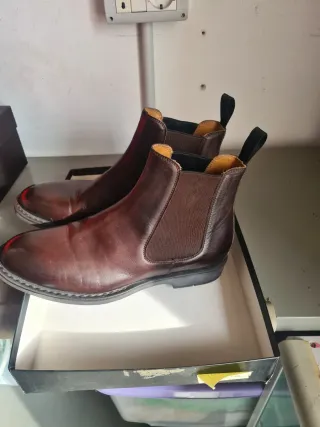 Stivaletti marroni uomo