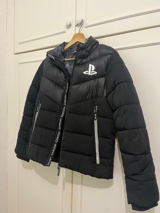 Piumino nero PlayStation per bambini