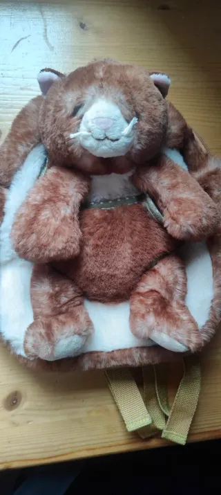 Mochila infantil peluche