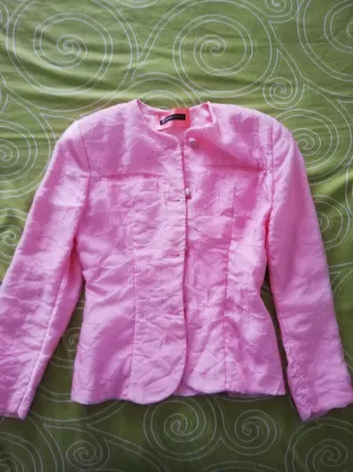 Chaqueta rosa vintage