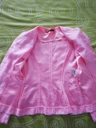 Chaqueta rosa vintage