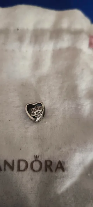 Charm Pandora plata