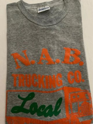 T-shirt Hanes N.A.B. Trucking Co. Vintage
