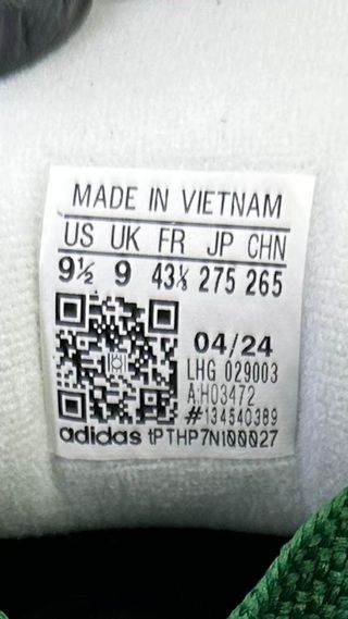 Adidas Campus 00s Verde - Size 43 1/3