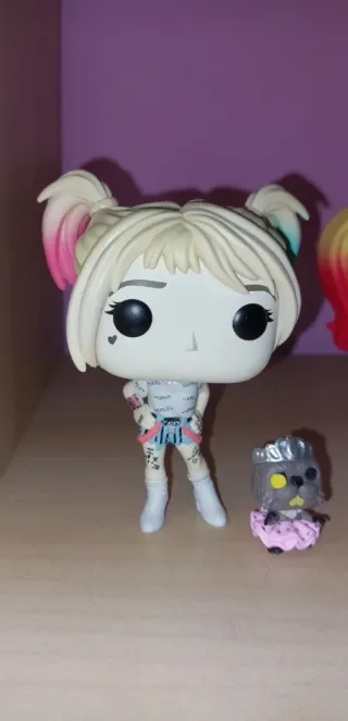 Funko Pop Harley Quinn y perro