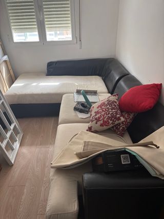 Sofá modular chaise longue