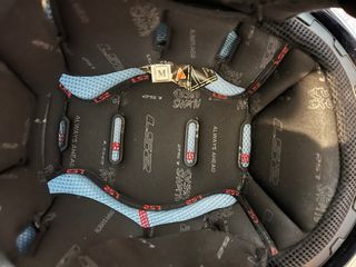 Casco Moto LS2 Talla M Negro Verde