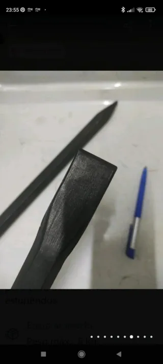 Puntero y cortafríos largos