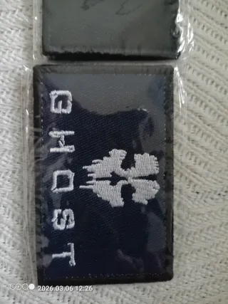 Pack 2 Parches Tácticos Ghost