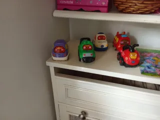 5 Coches VTech con Sonido un euro cada uno