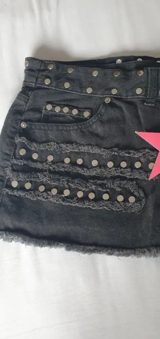 Falda pantalón One Dilema by Stradivarius tachuela