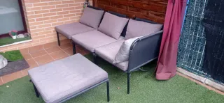 Conjunto sillones terraza/jardín. Ikea