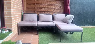 Conjunto sillones terraza/jardín. Ikea