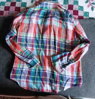 Camisa Polo Ralph Lauren Lino Talla L