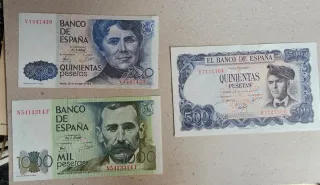 Billetes Antiguos Pesetas España