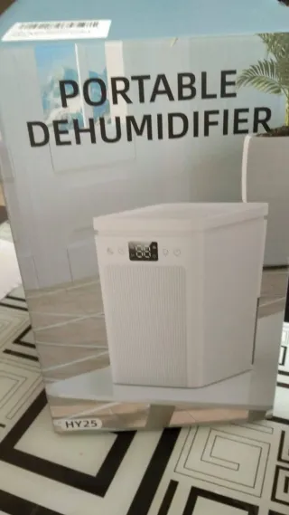 Deshumidificador Portátil Blanco