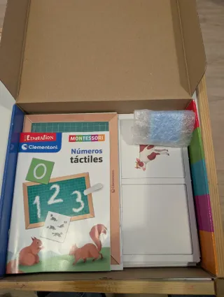 Números Táctiles Montessori Clementoni