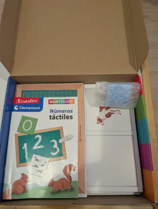 Números Táctiles Montessori Clementoni