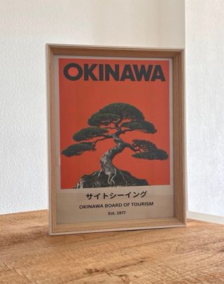 Cuadro Okinawa Japón Bonsái