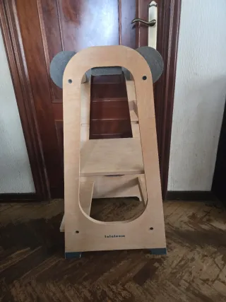 Torre de aprendizaje madera lalaloom