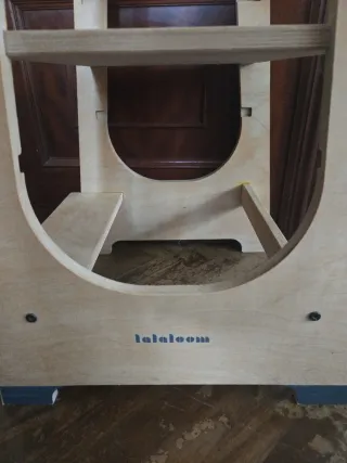 Torre de aprendizaje madera lalaloom