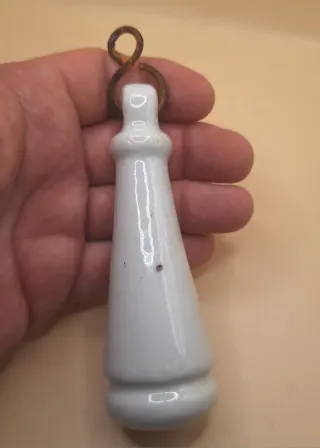 Lote 6 Tiradores Cisterna Porcelana