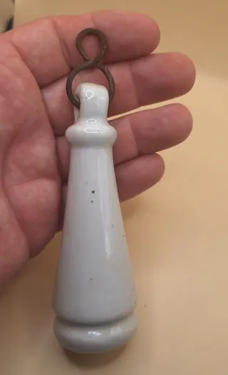 Lote 6 Tiradores Cisterna Porcelana