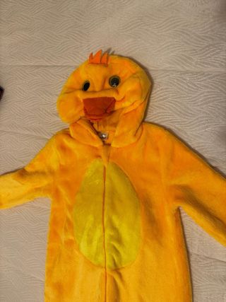 Macacão Pato Pelúcia Quentinho Novo 100/80