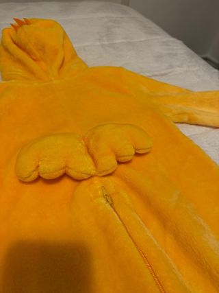 Macacão Pato Pelúcia Quentinho Novo 100/80