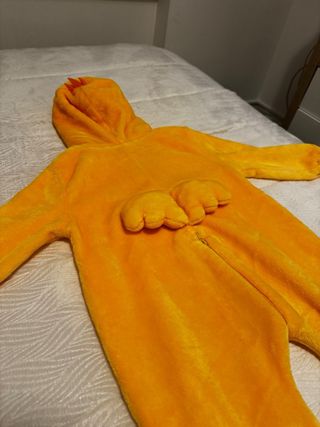 Macacão Pato Pelúcia Quentinho Novo 100/80